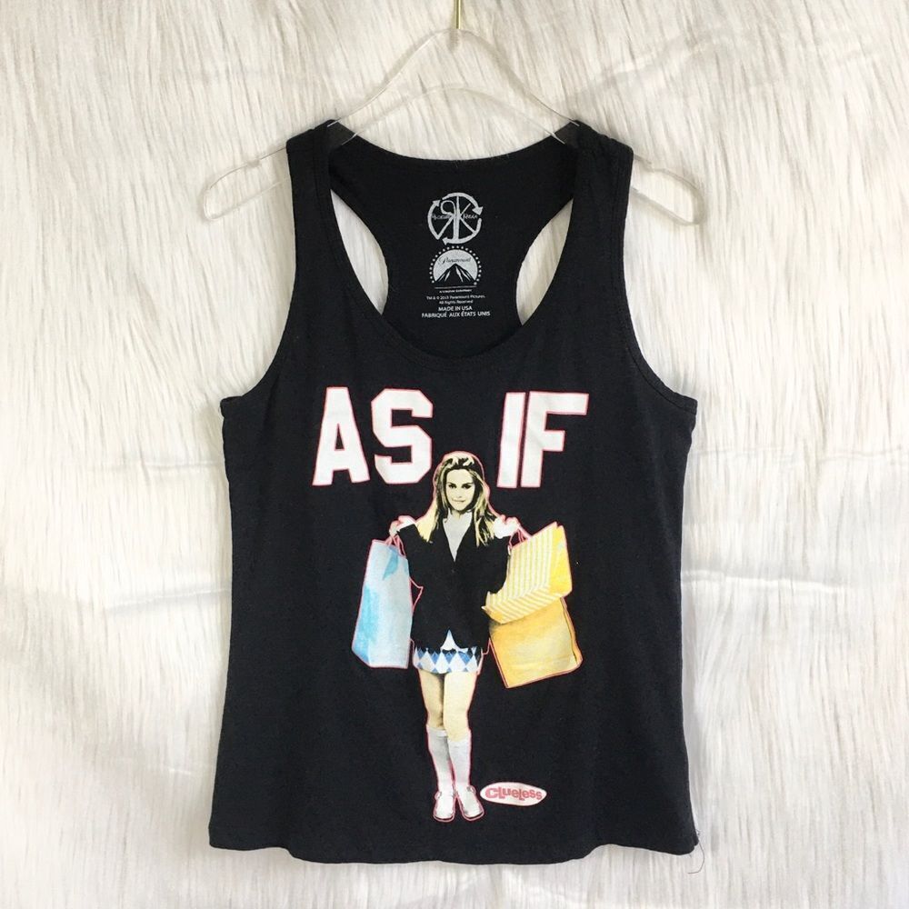 🔃Clueless As If Tank Top